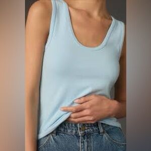 Pilcro Light Blue Women's Tank Top M Anthropologie